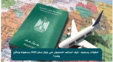 ✳️ خطوات رسمية.. كيف تستعد للحصول على جواز سفر 2025 بسهولة وبأقل وقت؟